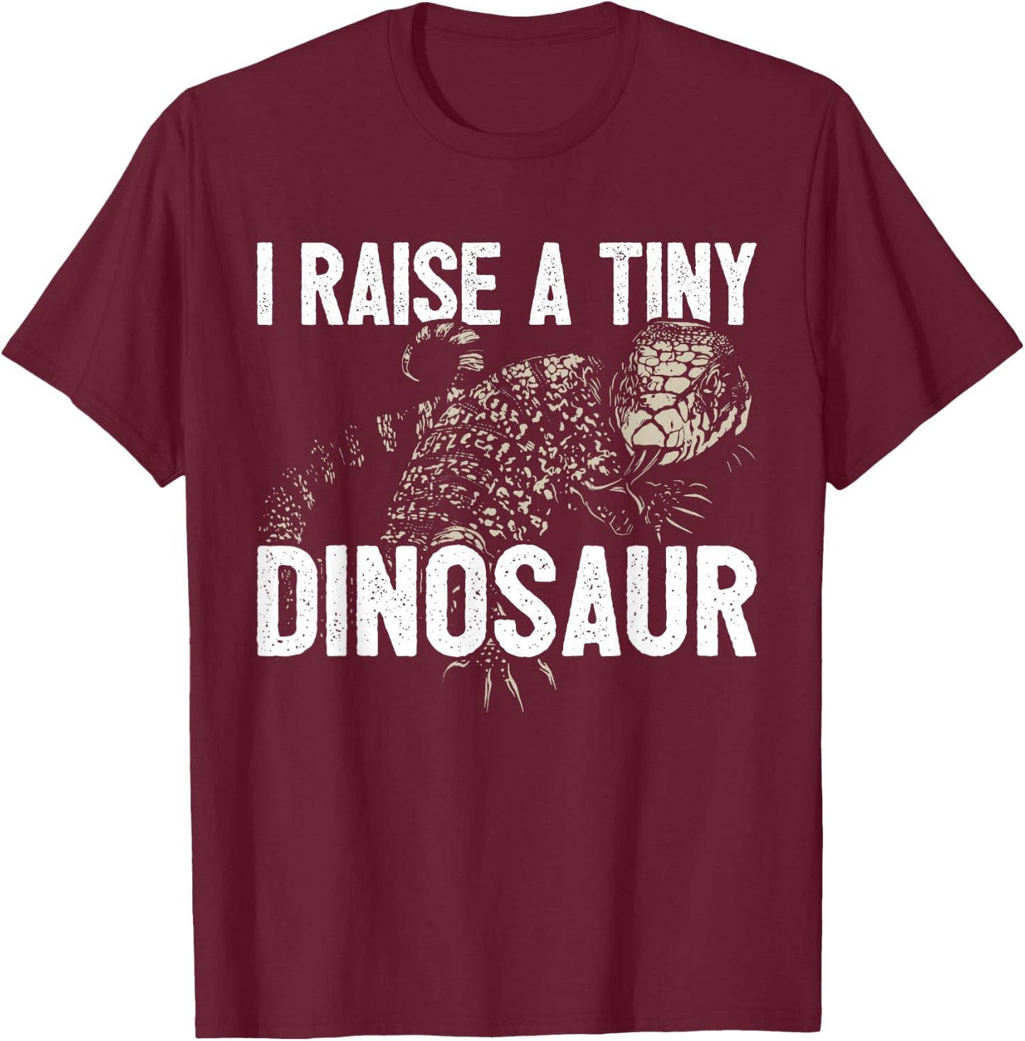 Tegu Lover I Tegu Lizard I Funny Giant Tegu T-Shirt - T-Shirt | Maroon