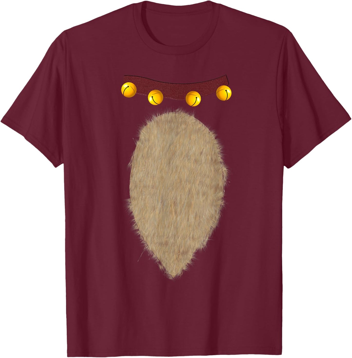 Christmas Reindeer Costume T-Shirt - T-Shirt | Maroon