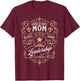 Proud AFJROTC Mom Military Air Force JROTC Cadets AFJROTC T-Shirt - T-Shirt | Maroon