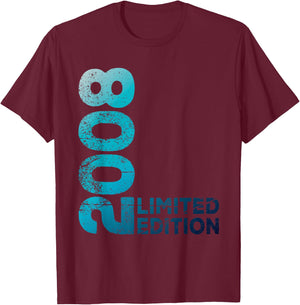 16. Geburtstag Junge Mädchen 16 Jahre Limited Edition 2008 T-Shirt - T-Shirt | Maroon