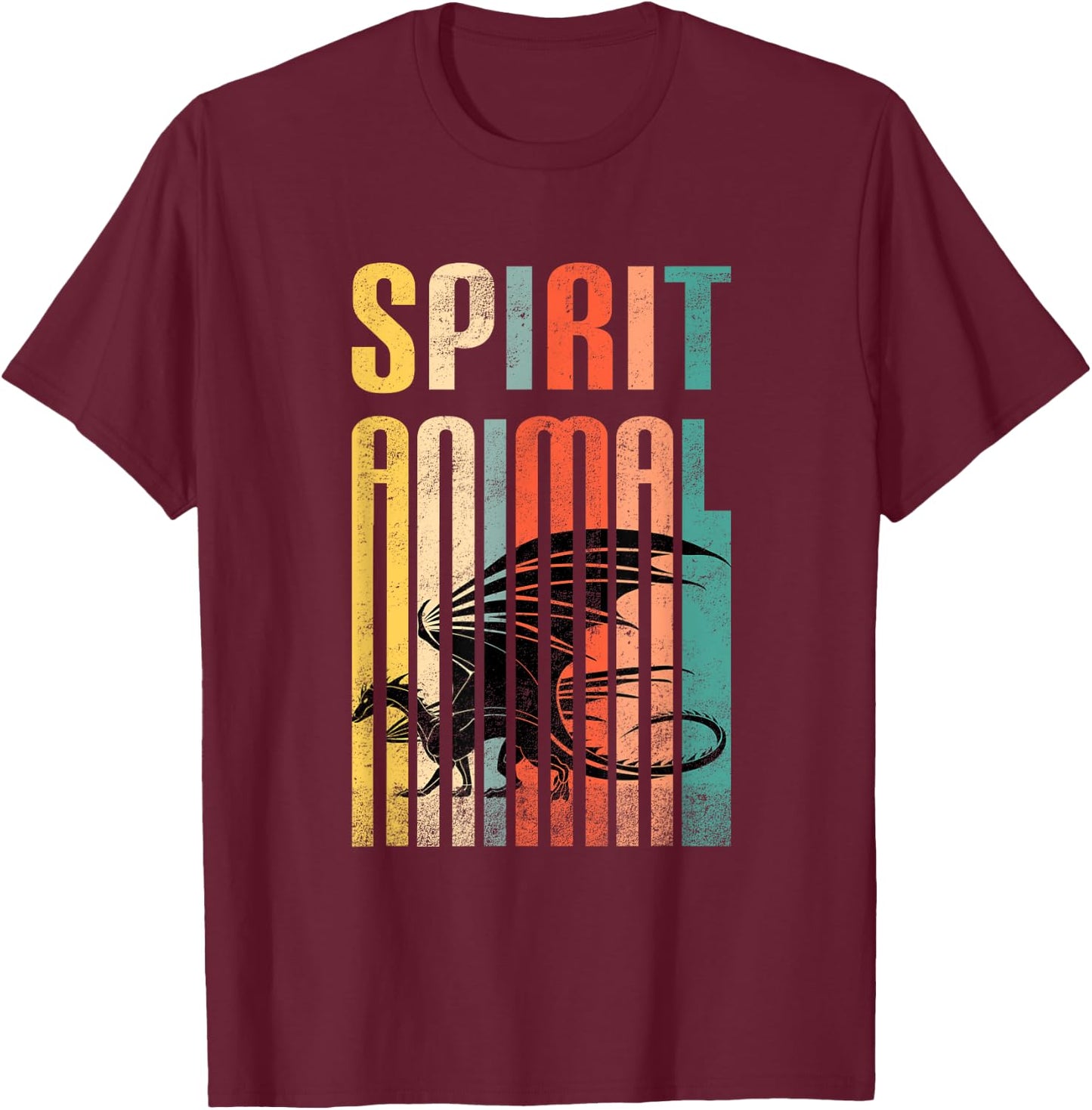 Dragon Gift Lover Gifts - Dragon Spirit Animal T-Shirt - T-Shirt | Maroon