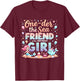 One Der The Sea Friend Of The Birthday Girl T-Shirt - T-Shirt | Maroon
