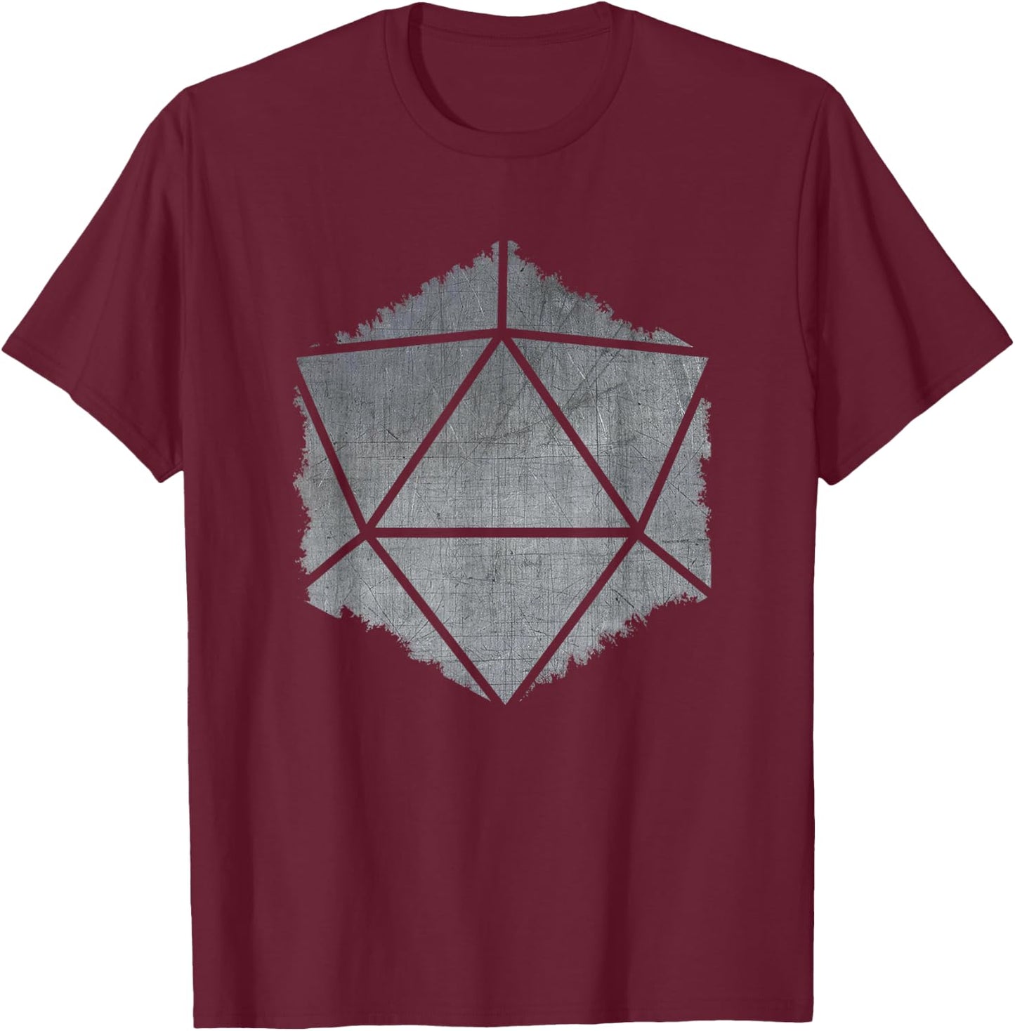 RPG Games Board Games Dice Pen and Paper Table Dice , black T-Shirt - T-Shirt | Maroon