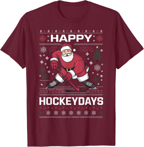 Happy Hockey Days Hockey Player