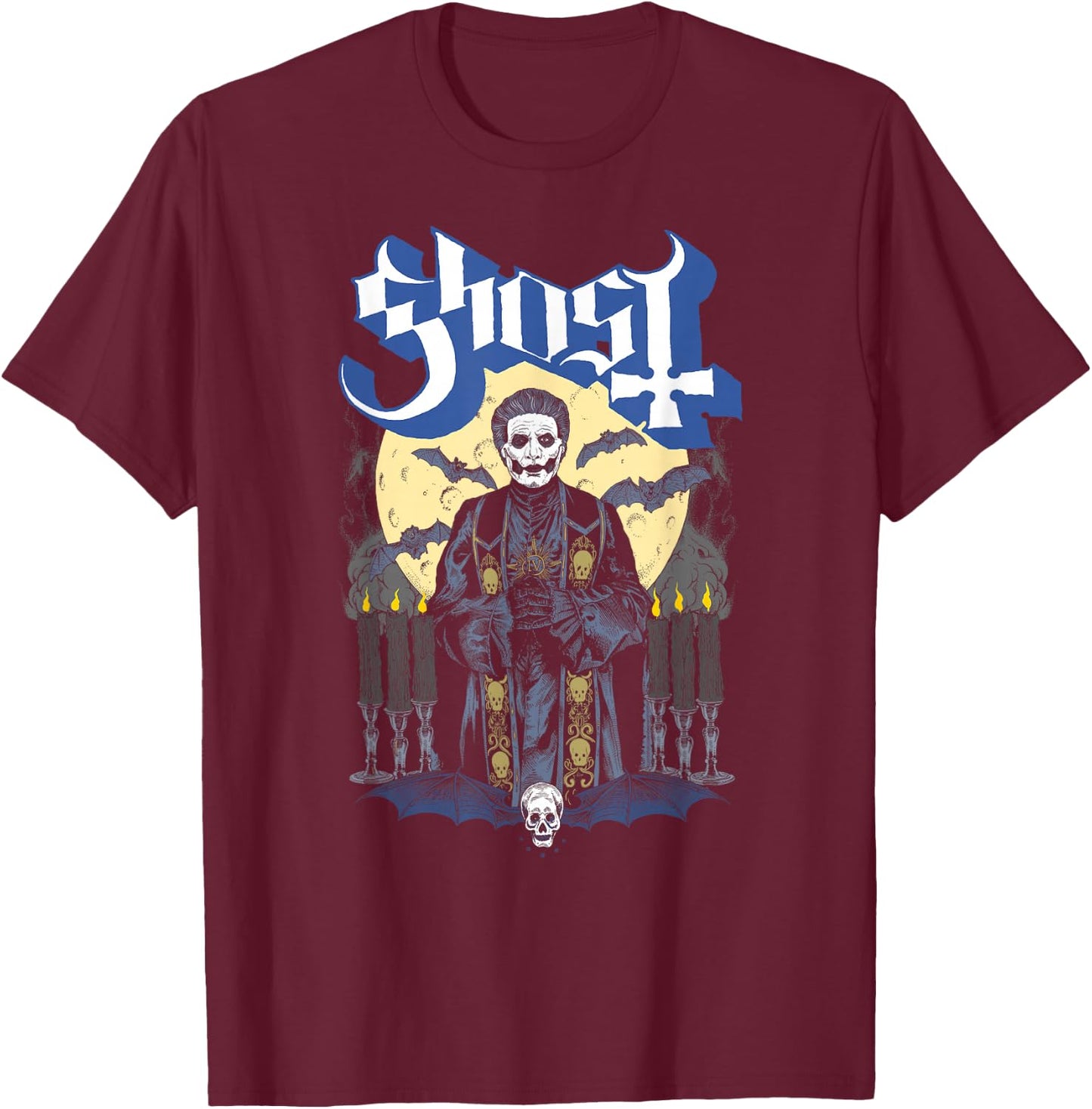 Ghost - Impera Host Amazon Exclusive T-Shirt - T-Shirt | Maroon