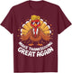 Make Thanksgiving Great Again T-Shirt - T-Shirt | Maroon