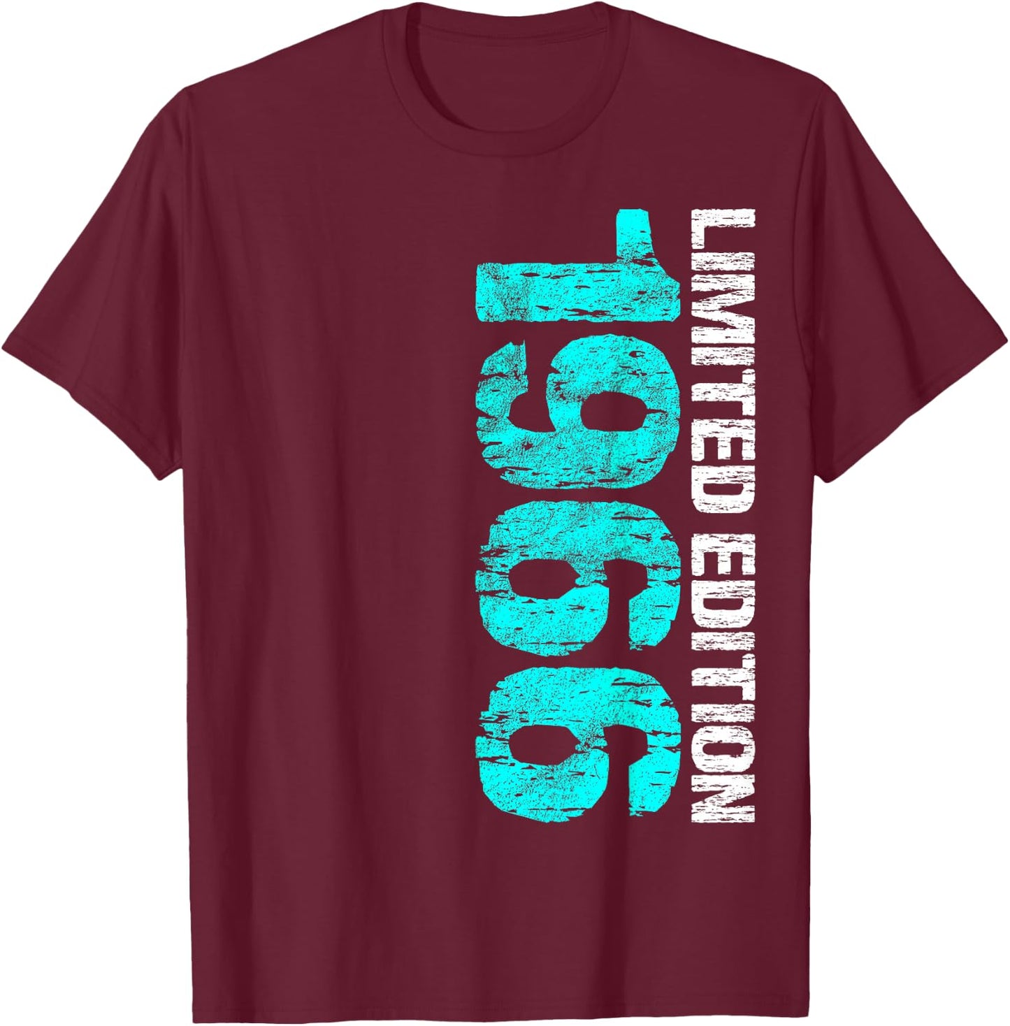 1966 Man Woman 59th Birthday Limited Edition 59 T-Shirt - T-Shirt | Maroon