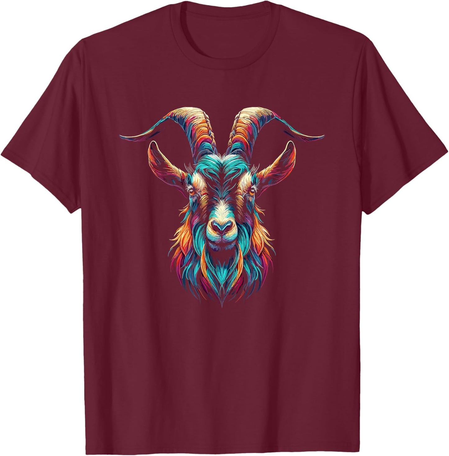 Goat T-Shirt - T-Shirt | Maroon