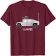 Military Humvee Shirt Love Tanks Army Veteran Memorial Day T-Shirt - T-Shirt | Maroon