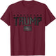 Trump Carbon T-Shirt - T-Shirt | Maroon