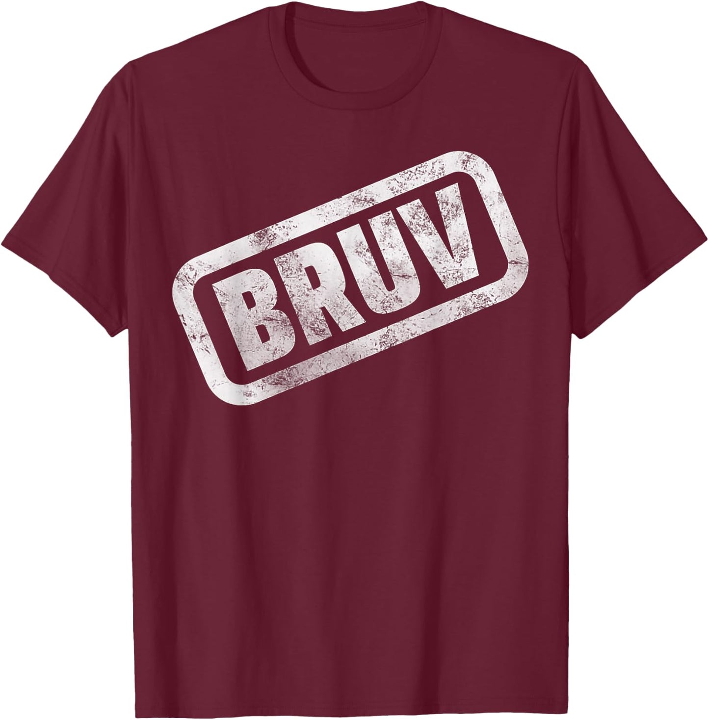 Bruv T-Shirt - T-Shirt | Maroon