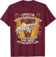 I Rescue Fish And Beer - Fisherman Fishing Northern Pike T-Shirt - T-Shirt | Maroon