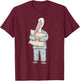 Funny Sleepy Pelican Pajama Women Men Kids Boys And Girls T-Shirt - T-Shirt | Maroon