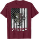 Kenpo Karate Martial Arts American Flag Women Men T-Shirt - T-Shirt | Maroon