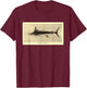Atlantic Blue Marlin T Shirt T-Shirt - T-Shirt | Maroon