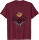 Wild West Saloon: Cowboy-Klassiker T-Shirt - T-Shirt | Maroon