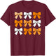 Cute Tennessee Coquette Vibes State Pride Women Girls Tween T-Shirt - T-Shirt | Maroon