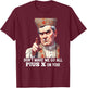 Pope St Pius X Traditional Latin Mass Catholic Saint T-Shirt - T-Shirt | Maroon