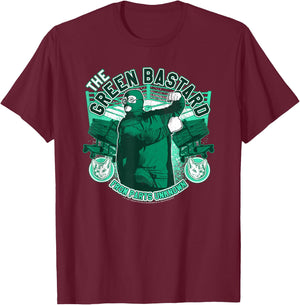 Ripple Junction x Trailer Park Boys The Green Wrestler , Black, S T-Shirt - T-Shirt | Maroon