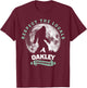 Oakley California Bigfoot Night Walk Retro T-Shirt - T-Shirt | Maroon