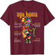 Festival Mask Spirit Head Aya Huma Energy of Nature Diablo T-Shirt - T-Shirt | Maroon