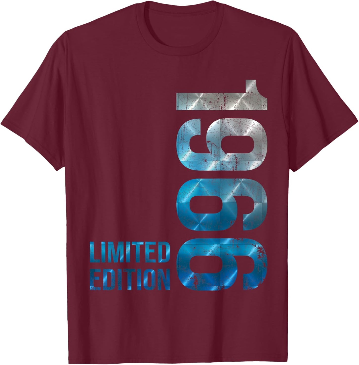 60th Birthday Man Woman 60 Years 1966 Decorative Funny Gift T-Shirt - T-Shirt | Maroon