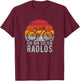 Rare Radlos Cyclist Mountain Bike Road Bike Bicycle , black T-Shirt - T-Shirt | Maroon