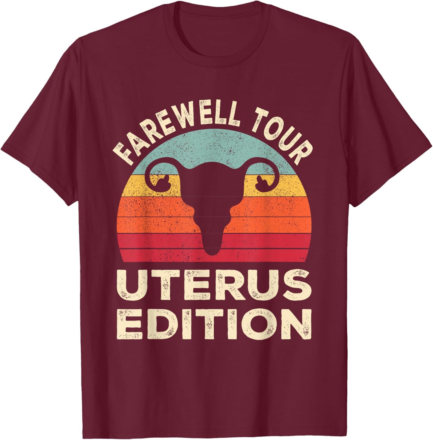 Hysterectomy Recovery Uterus Laparoscopic Hysterectomy T-Shirt - T-Shirt | Maroon