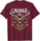 Lausbua Herren Trachtenshirt Kinder Trachten T-Shirt - T-Shirt | Maroon