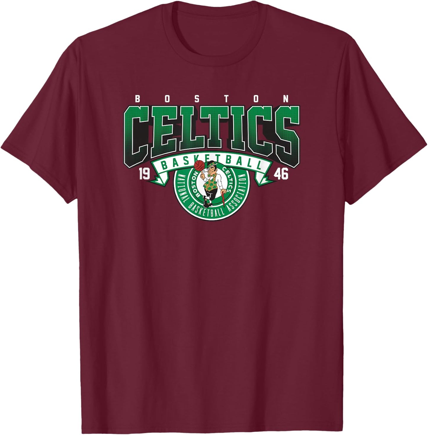 NBA Boston Celtics Coming At Ya T-Shirt - T-Shirt | Maroon