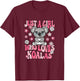Just A Girl Who Loves Koalas Cute Koala Lover Girls Kids T-Shirt - T-Shirt | Maroon