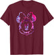 Disney Minnie Mouse Pink Tie Dye T-Shirt - T-Shirt | Maroon