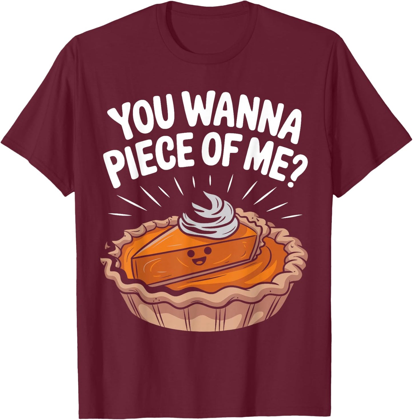 Pie Fall T-Shirt - T-Shirt | Maroon