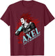 Disney Kingdom Hearts Axel Got It Memorized T-Shirt - T-Shirt | Maroon