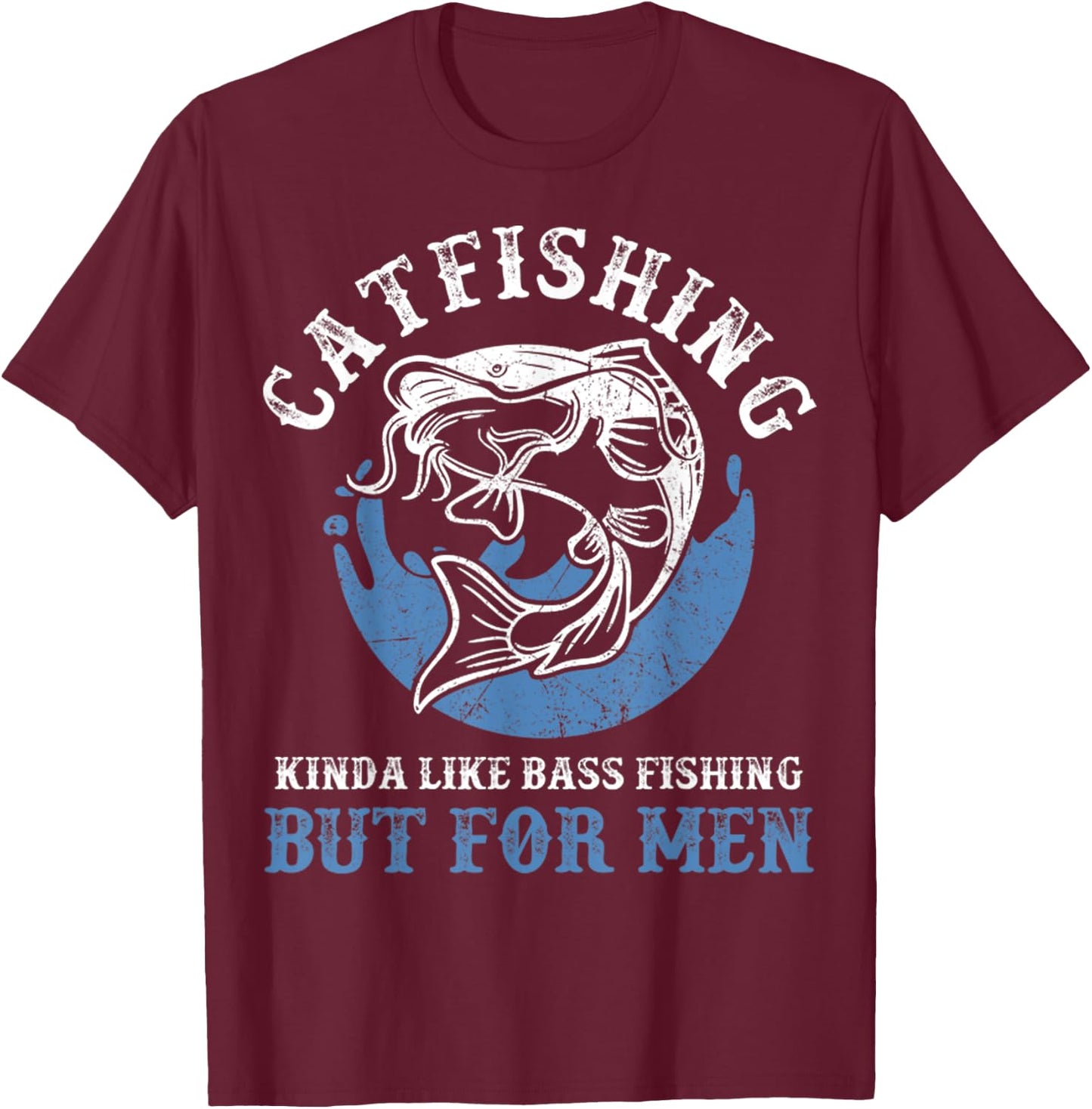 Catfish T-Shirt - T-Shirt | Maroon