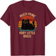 Much Panic Very Little Disco Funny Cat Japanese T-Shirt - T-Shirt | Maroon