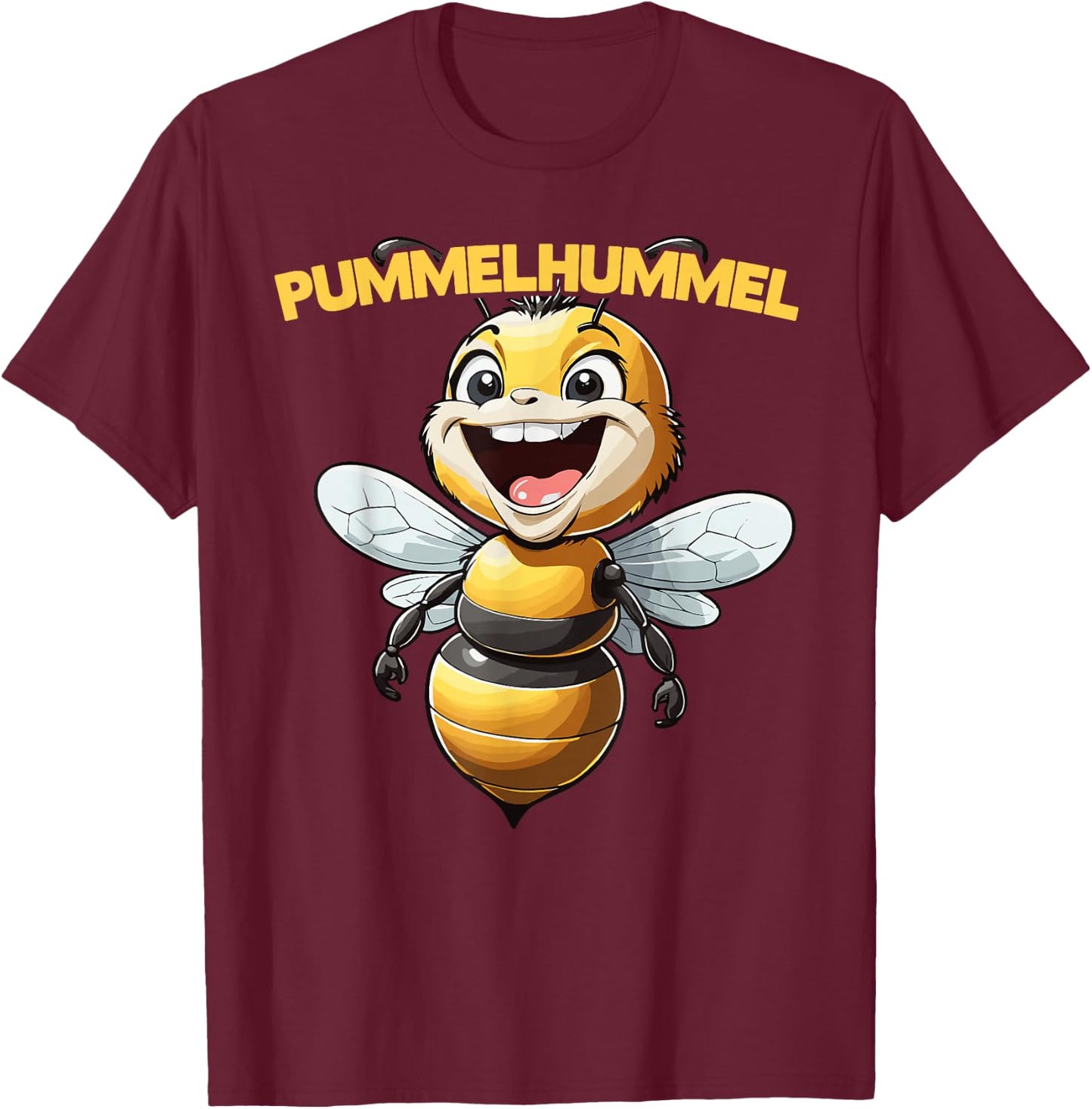 Pummel Hummel Funny Bees Diet Hummel Beekeeper , black T-Shirt - T-Shirt | Maroon