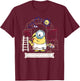 Minions & Monsters Vision is an Art T-Shirt - T-Shirt | Maroon