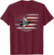 US Air Force F-15 Eagle Proud Air Force , black T-Shirt - T-Shirt | Maroon
