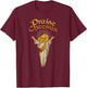 Vintage Praise Cheesus Cheese T-Shirt - T-Shirt | Maroon