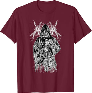 Gothic Aesthetic Grunge Occult Unholy Emo Punk Satanic , black T-Shirt - T-Shirt | Maroon