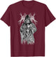 Gothic Aesthetic Grunge Occult Unholy Emo Punk Satanic , black T-Shirt - T-Shirt | Maroon