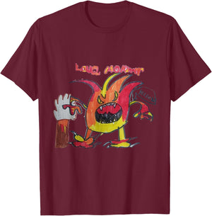 Lava Monster T-Shirt - T-Shirt | Maroon