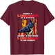 Being A Lineman Is A Choice Being A Retired Lineman T-Shirt - T-Shirt | Maroon