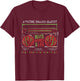 A Tribe Called Quest Beats Rhymes and Life T-Shirt - T-Shirt | Maroon