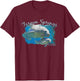 Tarpon Springs Florida Love The Manatees T-Shirt - T-Shirt | Maroon