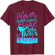Never Underestimate a Girl Who Knows Karate Funny Quote T-Shirt - T-Shirt | Maroon