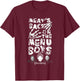 The Lord of the Rings Meat's Back On The Menu Boys Vintage T-Shirt - T-Shirt | Maroon