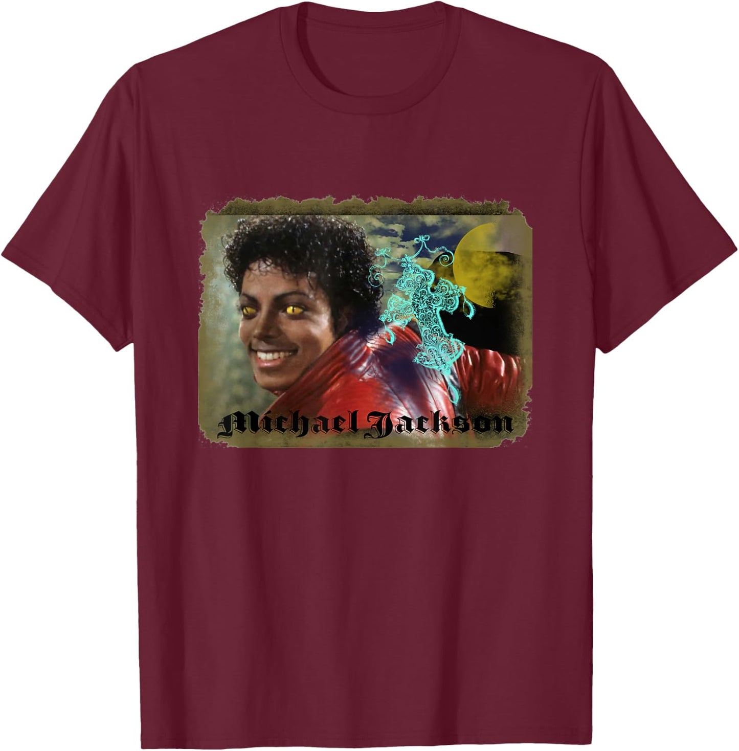 MJ-069_Thriller T-Shirt - T-Shirt | Maroon