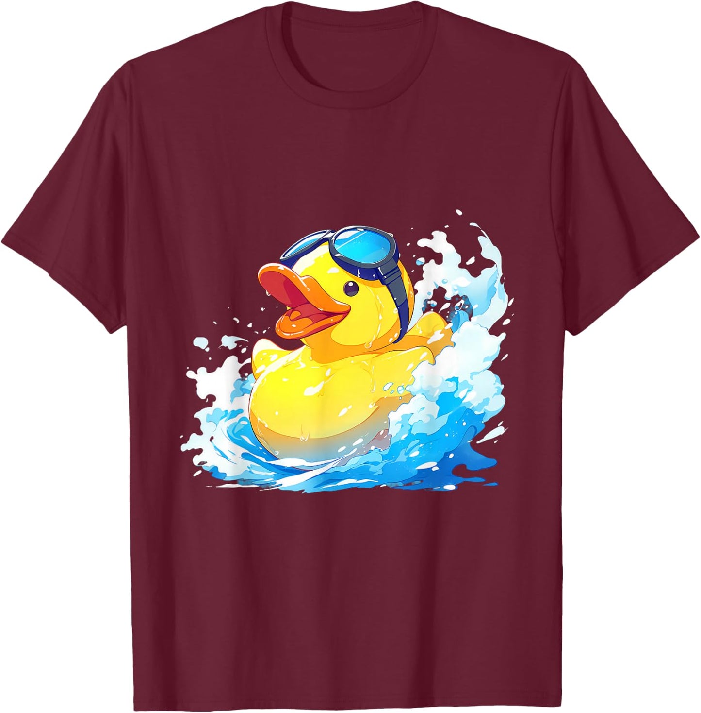 Rubber Duck Rubber Duckling Rubber Duckie Rubber Duck Lover T-Shirt - T-Shirt | Maroon